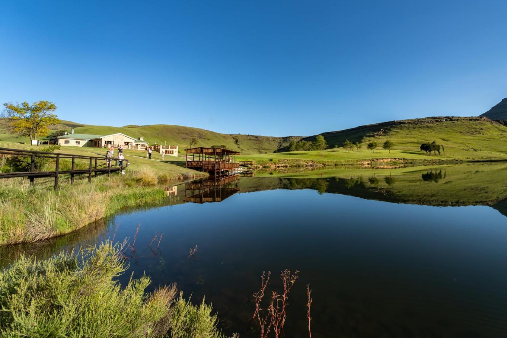 Gooderson Leisure Riverbend Chalets Self Catering And Timeshare Gold Crown Resort Drakensberg Garden Esterno foto